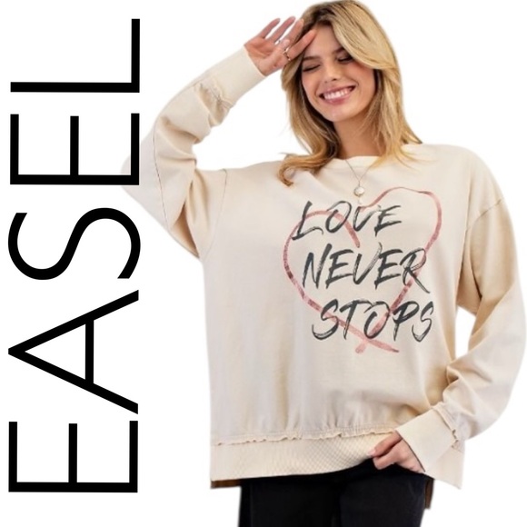 005:  EASEL NWT SWEATSHIRT (R1) - Picture 1 of 2